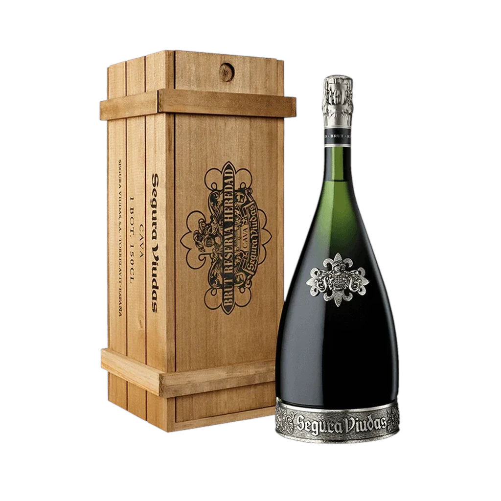 Cava Brut Reserva Segura Viudas Heredad Magnum w skrzyni 1,5 L