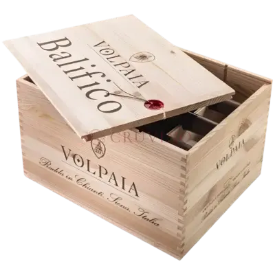 Castello di Volpaia Balifico Supertuscan Toscana IGT x 6 w skrzyni