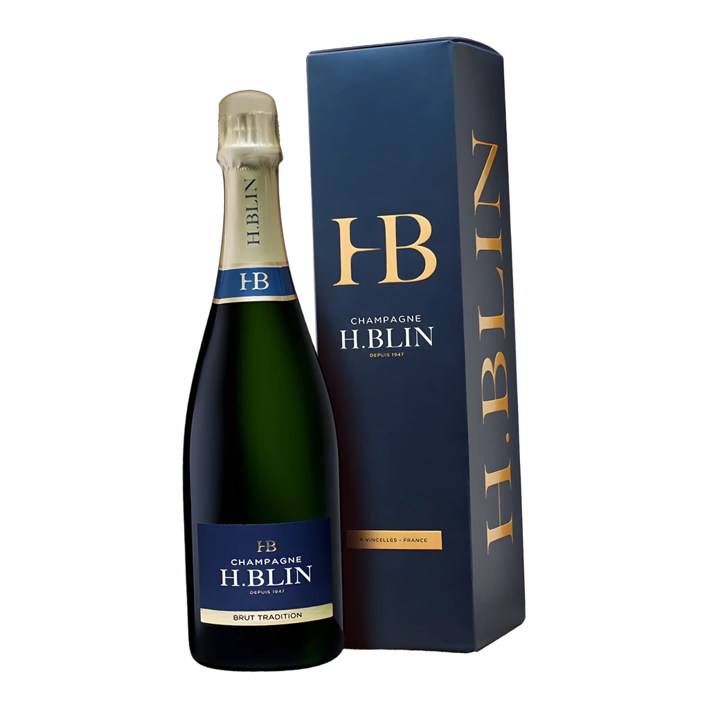 H. BLIN Brut Tradition Champagne AOC + gift box