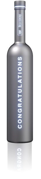 BELVEDERE BESPOKE CHROME 40° 1.75L