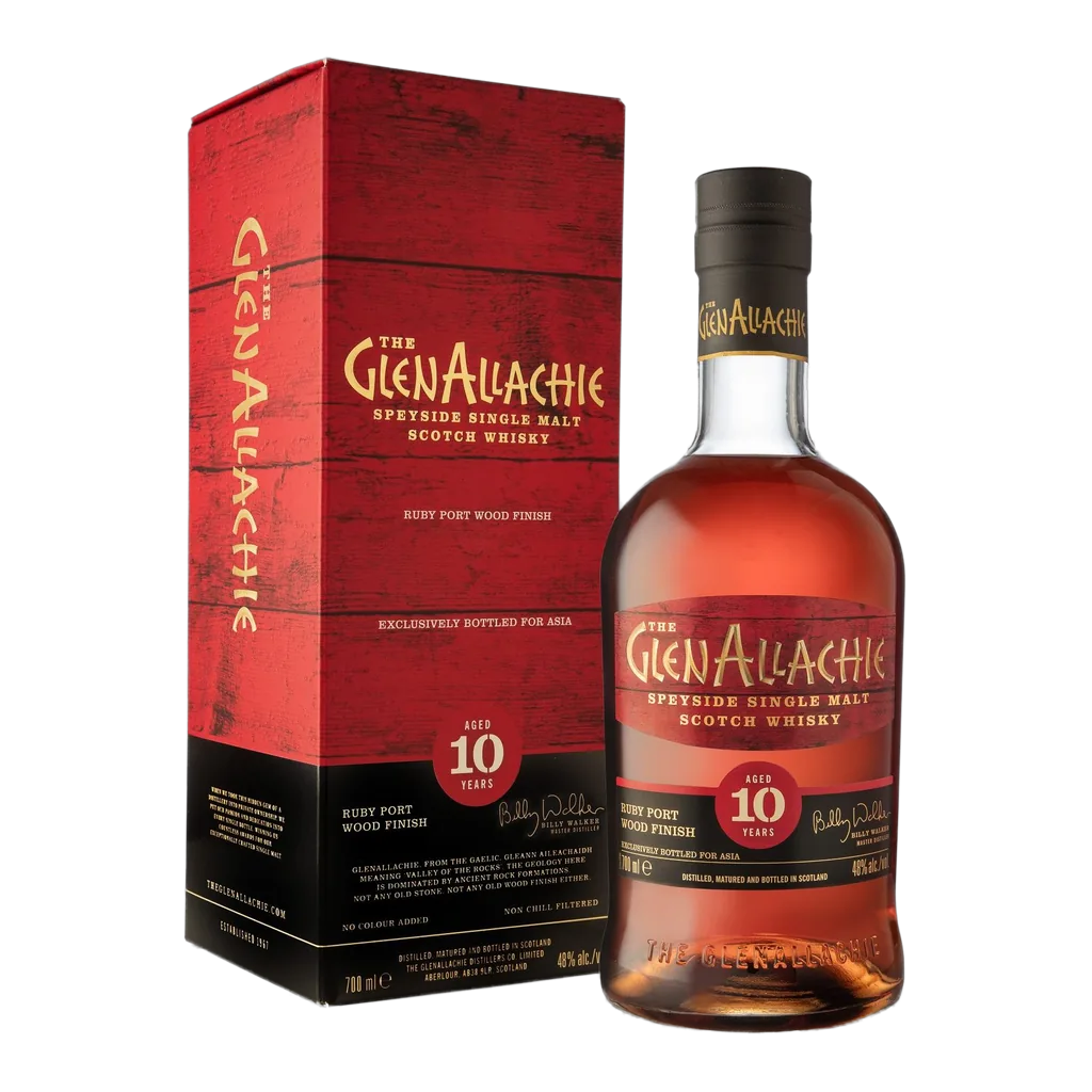 Glenallachie 10 Years Ruby Port Wood 48° 0.7L