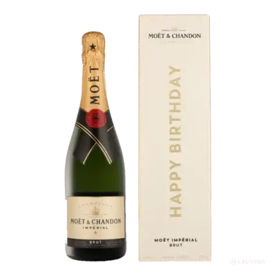 MOËT & CHANDON IMPERIAL w kartoniku Happy Birthday